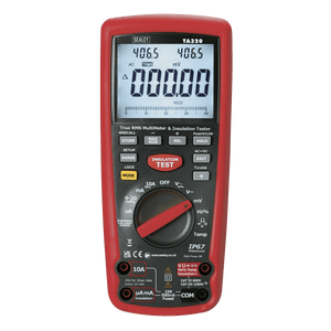 Sealey TA320 Digital Automotive Multimeter/Insulation Tester for Hybrid/Electric Vehicles - TA320 - Sealey Tools UK - Trade Counter Direct