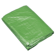 Sealey TARP810G Tarpaulin 2.44 x 3.05m Green - TARP810G - Sealey Tools UK - Trade Counter Direct