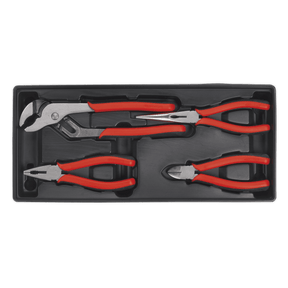 Sealey TBT02 Tool Tray with Pliers Set 4pc - TBT02 - Sealey Tools UK - Trade Counter Direct