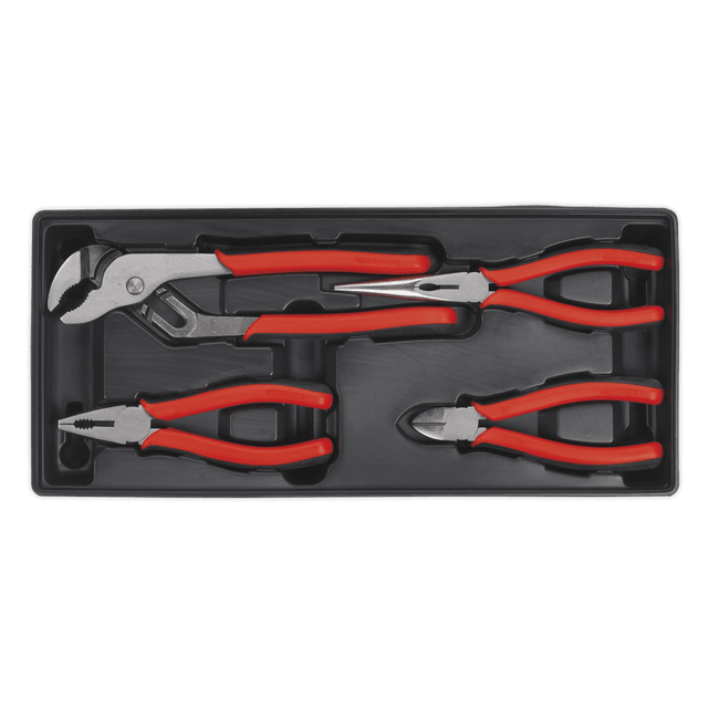 Sealey TBT02 Tool Tray with Pliers Set 4pc - TBT02 - Sealey Tools UK - Trade Counter Direct