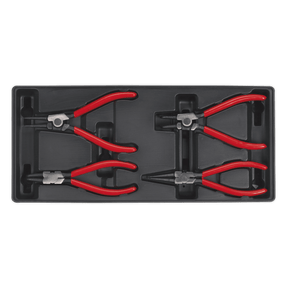 Sealey TBT03 Tool Tray with Circlip Pliers Set 4pc - TBT03 - Sealey Tools UK - Trade Counter Direct