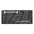 Sealey TBT13 Tool Tray with Flare Nut & Ratchet Ring Spanner Set 12pc - TBT13 - Sealey Tools UK - Trade Counter Direct