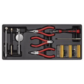 Sealey TBT17 Tool Tray with Precision & Pick - Up Tool Set 38pc - TBT17 - Sealey Tools UK - Trade Counter Direct
