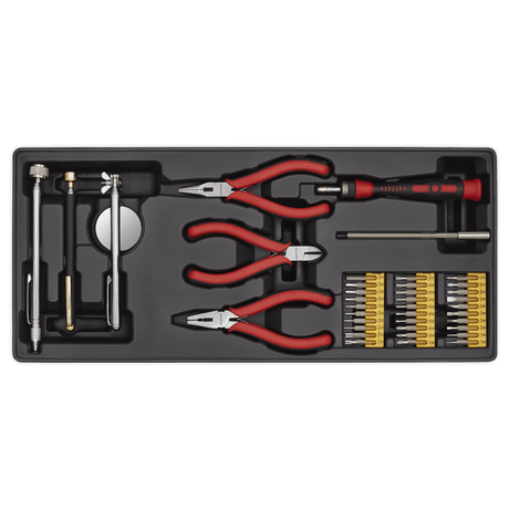 Sealey TBT17 Tool Tray with Precision & Pick - Up Tool Set 38pc - TBT17 - Sealey Tools UK - Trade Counter Direct