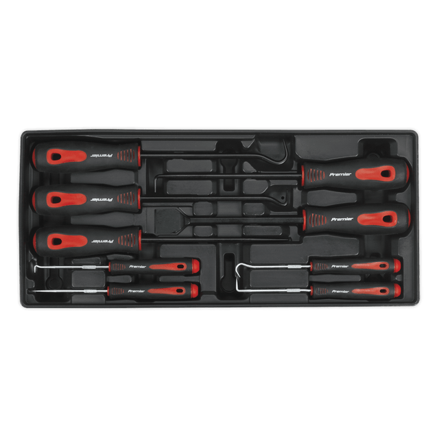 Sealey TBT23 Tool Tray with Scraper & Hook Set 9pc - TBT23 - Sealey Tools UK - Trade Counter Direct