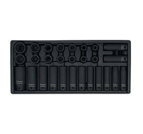 Sealey TBT24 Tool Tray with Impact Socket Set 28pc 1/2in Sq Drive - SLY-14388 - Sealey Tools UK - Trade Counter Direct