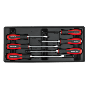 Sealey TBT29 Tool Tray with Hammer - Thru Screwdriver Set 6pc - TBT29 - Sealey Tools UK - Trade Counter Direct