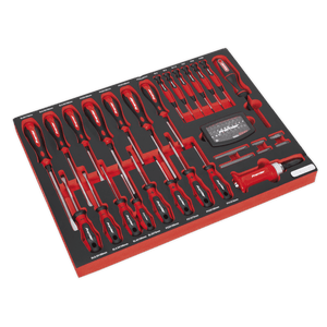 Sealey TBTP04 Tool Tray with Screwdriver Set 72pc - TBTP04 - Sealey Tools UK - Trade Counter Direct