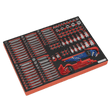 Sealey TBTP07 Tool Tray with Specialised Bits & Sockets 177pc - TBTP07 - Sealey Tools UK - Trade Counter Direct