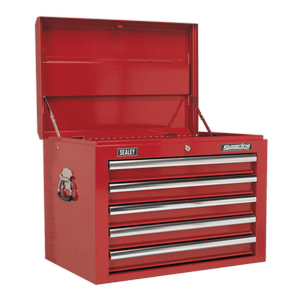 Sealey TBTPCOMBO1 Superline PRO® Tool Chest Combination 14 Drawer with 446pc Tool Kit - Red - TBTPCOMBO1 - Sealey Tools UK - Trade Counter Direct