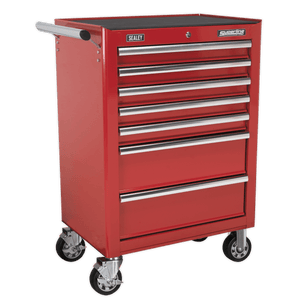 Sealey TBTPCOMBO1 Superline PRO® Tool Chest Combination 14 Drawer with 446pc Tool Kit - Red - TBTPCOMBO1 - Sealey Tools UK - Trade Counter Direct