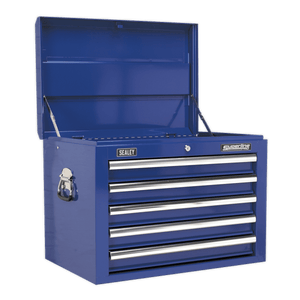 Sealey TBTPCOMBO5 Superline PRO® Tool Chest Combination 14 Drawer with 446pc Tool Kit - Blue - TBTPCOMBO5 - Sealey Tools UK - Trade Counter Direct