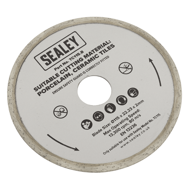 Sealey TC115.B Replacement Blade for TC115 Tile Cutter - TC115.B - Sealey Tools UK - Trade Counter Direct