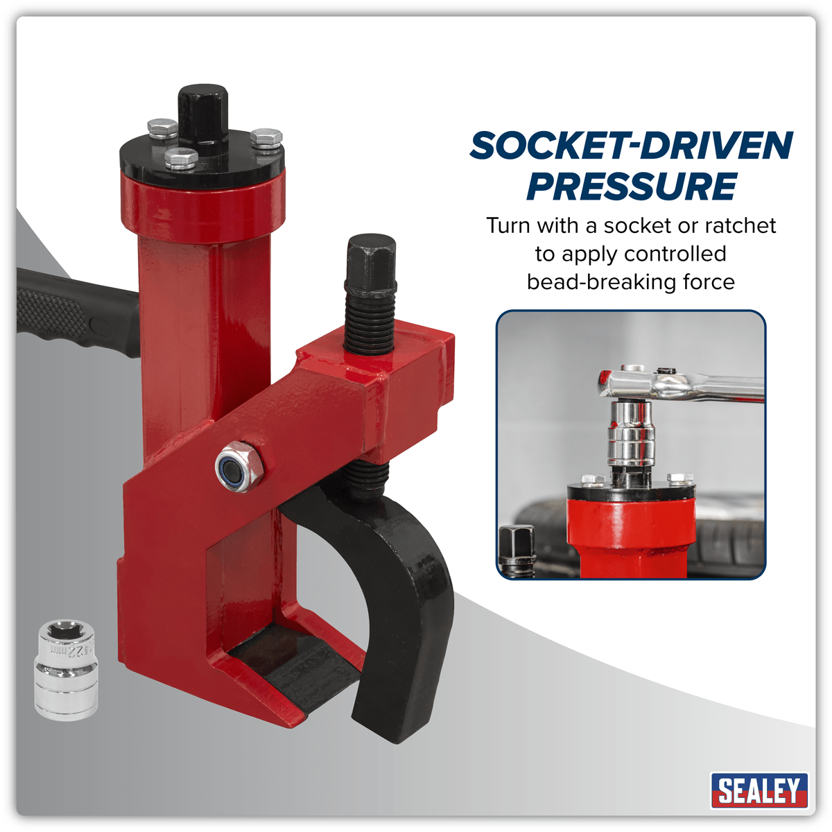 Sealey TC971 Tyre Bead Breaker - TC971 - Sealey Tools UK - Trade Counter Direct