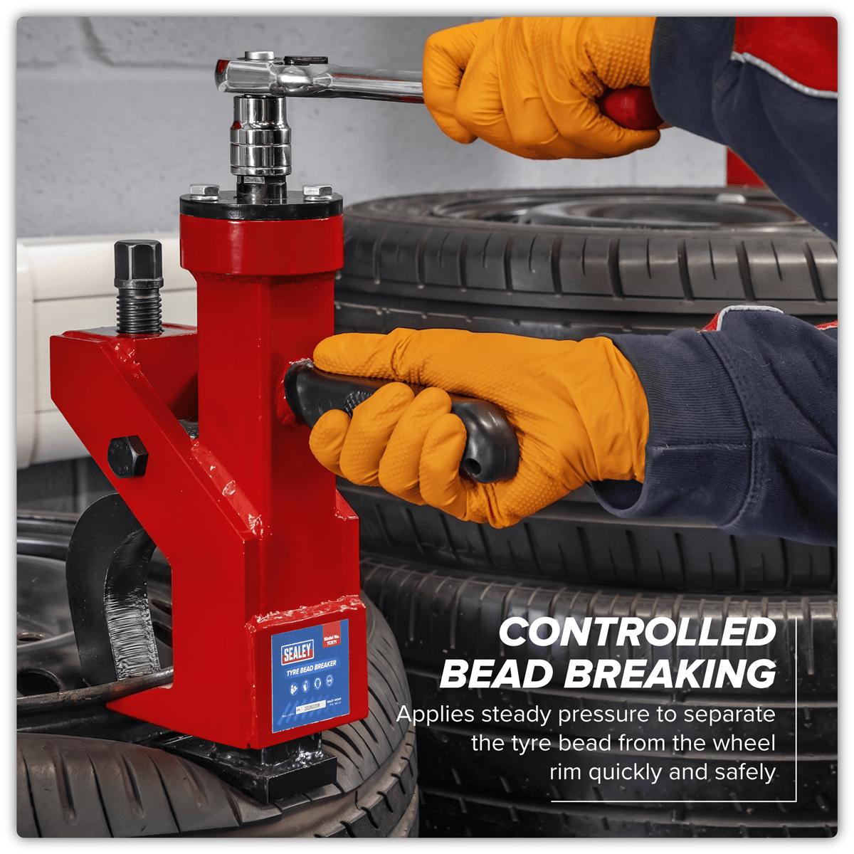 Sealey TC971 Tyre Bead Breaker - TC971 - Sealey Tools UK - Trade Counter Direct