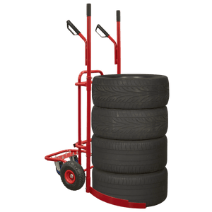 Sealey TH003 Tyre Trolley 100kg Capacity - TH003 - Sealey Tools UK - Trade Counter Direct