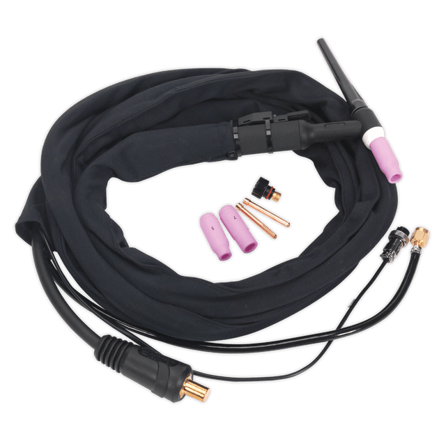 Sealey TIG12S TIG Inverter Welding Torch with Push-Button 25mm² - TIG12S - Sealey Tools UK - Trade Counter Direct