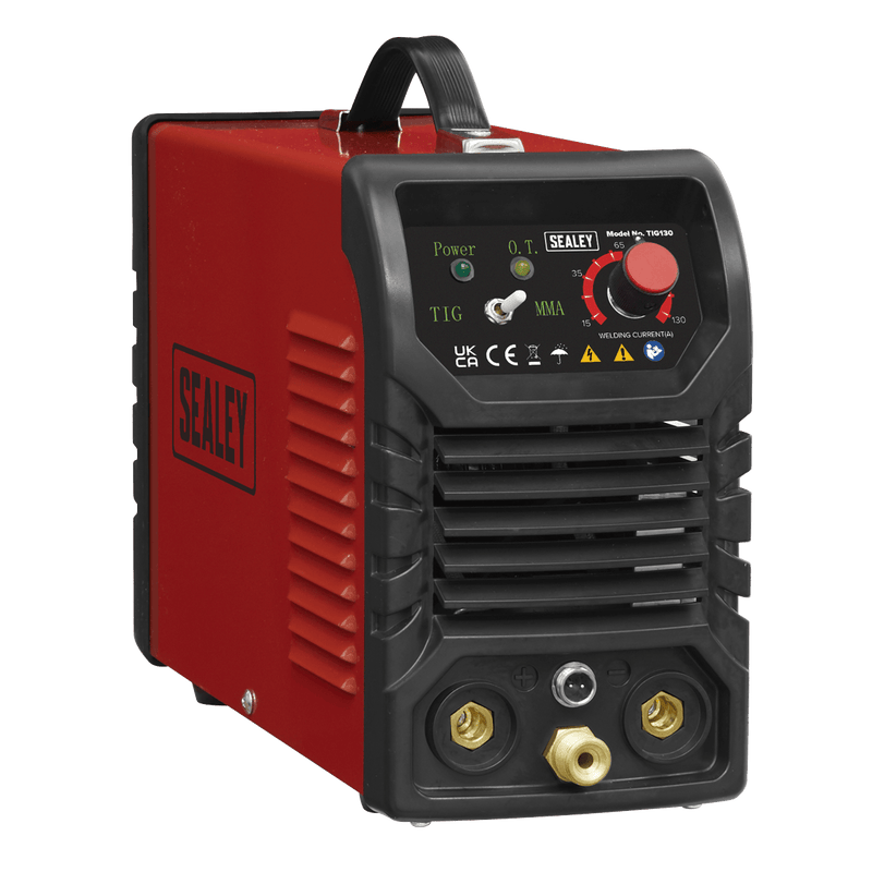 Sealey TIG130 TIG/MMA Inverter Welder 130A 230V - TIG130 - Sealey Tools UK - Trade Counter Direct