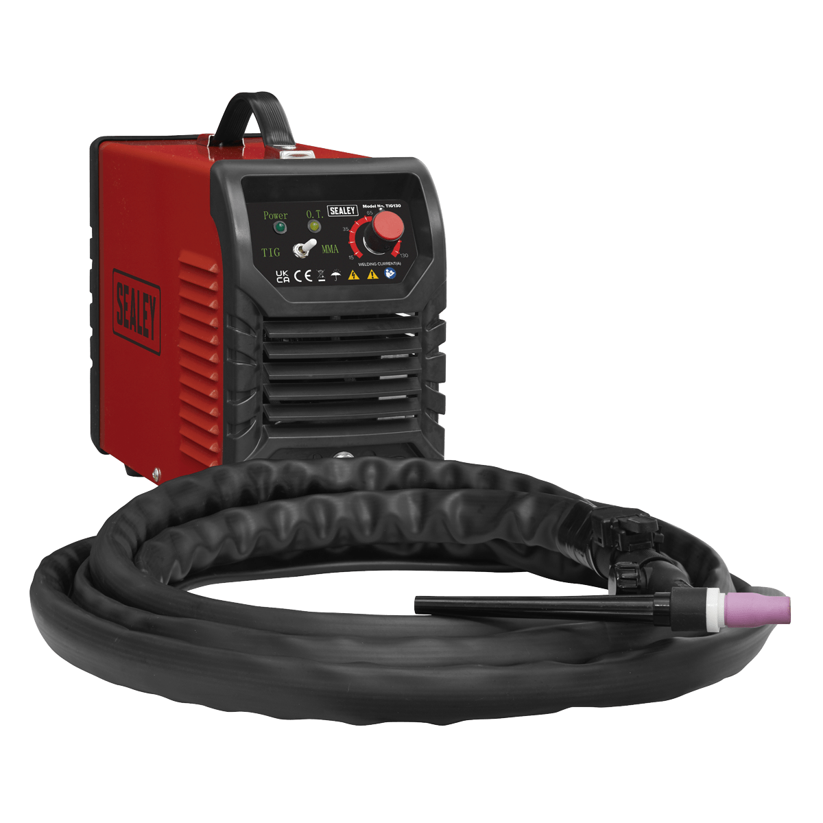 Sealey TIG130 TIG/MMA Inverter Welder 130A 230V - TIG130 - Sealey Tools UK - Trade Counter Direct