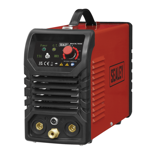 Sealey TIG130 TIG/MMA Inverter Welder 130A 230V - TIG130 - Sealey Tools UK - Trade Counter Direct