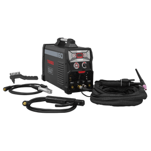 Sealey TIG160 TIG & MMA/ARC Inverter Welder 160A/230V - TIG160 - Sealey Tools UK - Trade Counter Direct