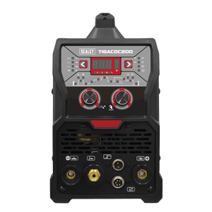 Sealey TIGACDC200 TIG/MMA AC/DC Pulse Inverter Welder 200A/230V - TIGACDC200 - Sealey Tools UK - Trade Counter Direct