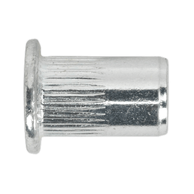 Sealey TISM6 Threaded Insert (Rivet Nut) M6 Splined Pack of 50 - TISM6 - Sealey Tools UK - Trade Counter Direct