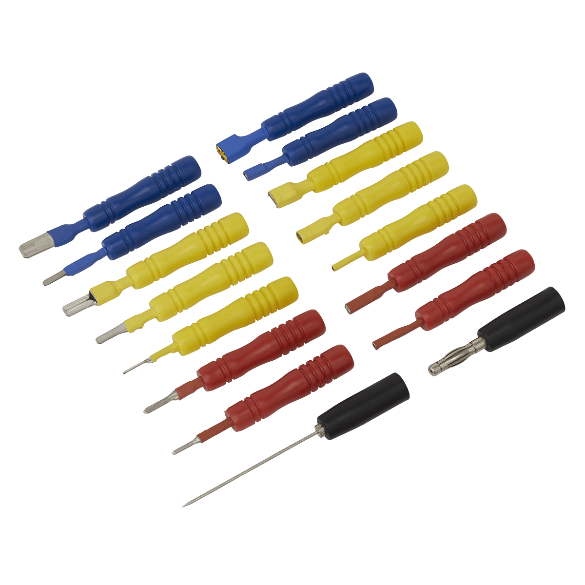 Sealey TLCS01 Test Lead Connector Set 16pc - TLCS01 - Sealey Tools UK - Trade Counter Direct