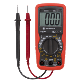 Sealey TM100 Professional Digital Multimeter - 6 - Function - TM100 - Sealey Tools UK - Trade Counter Direct