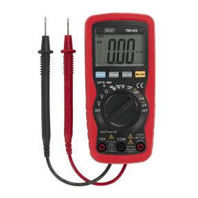 Sealey TM102 8-Function Professional Auto-Ranging Digital Multimeter - TM102 - Sealey Tools UK - Trade Counter Direct