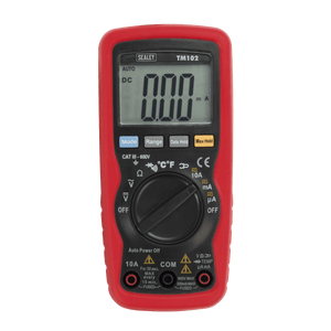 Sealey TM102 8-Function Professional Auto-Ranging Digital Multimeter - TM102 - Sealey Tools UK - Trade Counter Direct