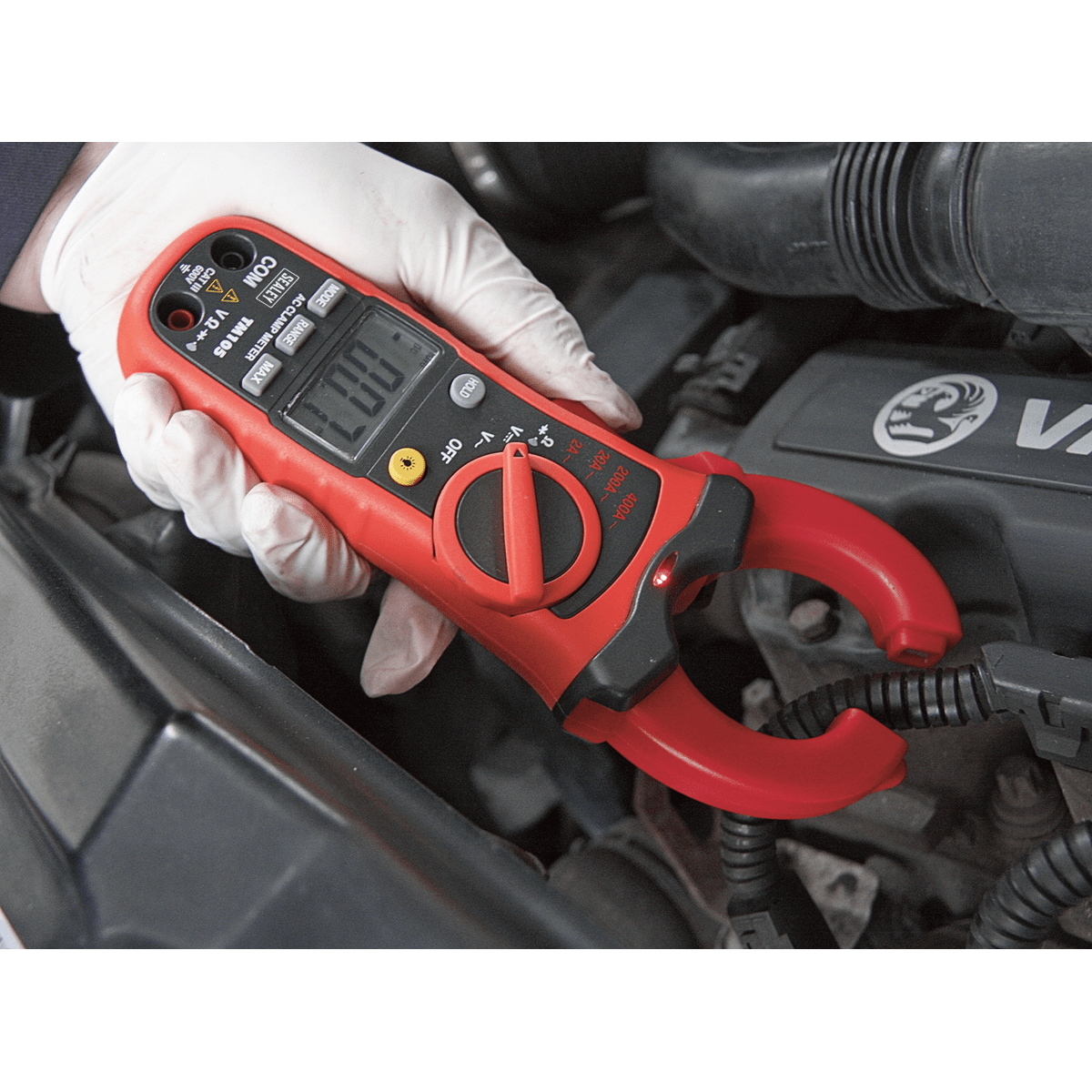 Sealey TM105 6-Function Professional Auto-Ranging Digital Clamp Meter NCVD - TM105 - Sealey Tools UK - Trade Counter Direct