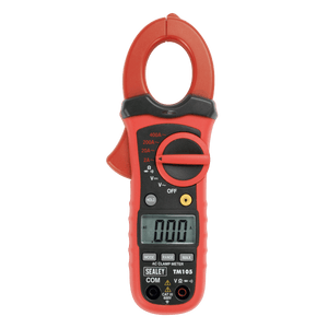 Sealey TM105 6-Function Professional Auto-Ranging Digital Clamp Meter NCVD - TM105 - Sealey Tools UK - Trade Counter Direct
