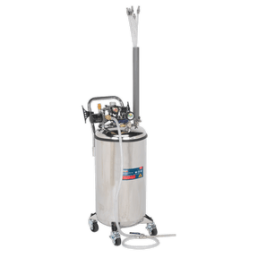 Sealey TP201 Stainless Steel Fuel Tank Drainer 90L - TP201 - Sealey Tools UK - Trade Counter Direct