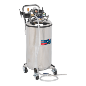 Sealey TP201 Stainless Steel Fuel Tank Drainer 90L - TP201 - Sealey Tools UK - Trade Counter Direct