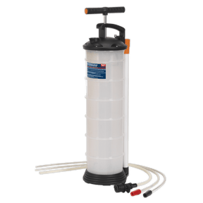 Sealey TP69 Vacuum Oil & Fluid Extractor Manual 6.5 LTR - TP69 - Sealey Tools UK - Trade Counter Direct