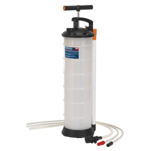 Sealey TP69 Vacuum Oil & Fluid Extractor Manual 6.5 LTR - TP69 - Sealey Tools UK - Trade Counter Direct