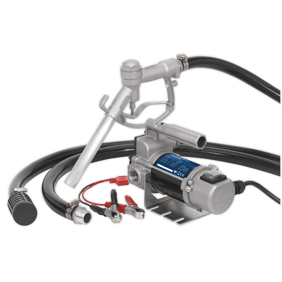 Sealey TP96 Diesel/Fluid Transfer Pump Portable 12V - TP96 - Sealey Tools UK - Trade Counter Direct
