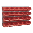 Sealey TPS130 Bin & Panel Combination 24 Bins - Red - TPS130 - Sealey Tools UK - Trade Counter Direct