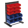 Sealey TPS1569 Bin Storage System Bench Mounting 15 Bin - TPS1569 - Sealey Tools UK - Trade Counter Direct