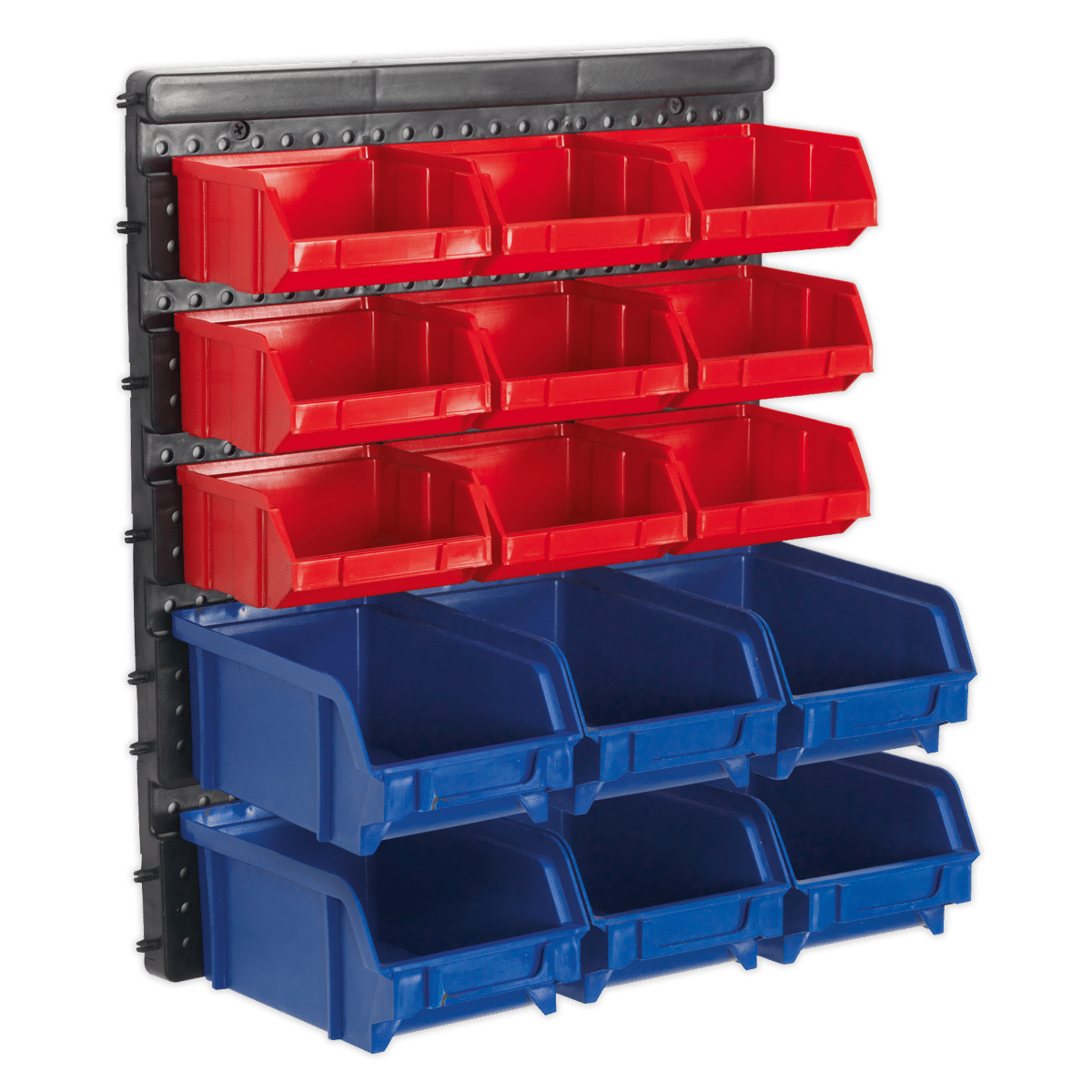 Sealey TPS1569WM Wall Mounting Bin Storage System with 15 Bins - TPS1569WM - Sealey Tools UK - Trade Counter Direct