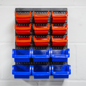 Sealey TPS1569WM Wall Mounting Bin Storage System with 15 Bins - TPS1569WM - Sealey Tools UK - Trade Counter Direct