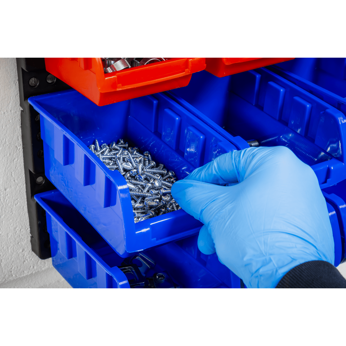 Sealey TPS1569WM Wall Mounting Bin Storage System with 15 Bins - TPS1569WM - Sealey Tools UK - Trade Counter Direct