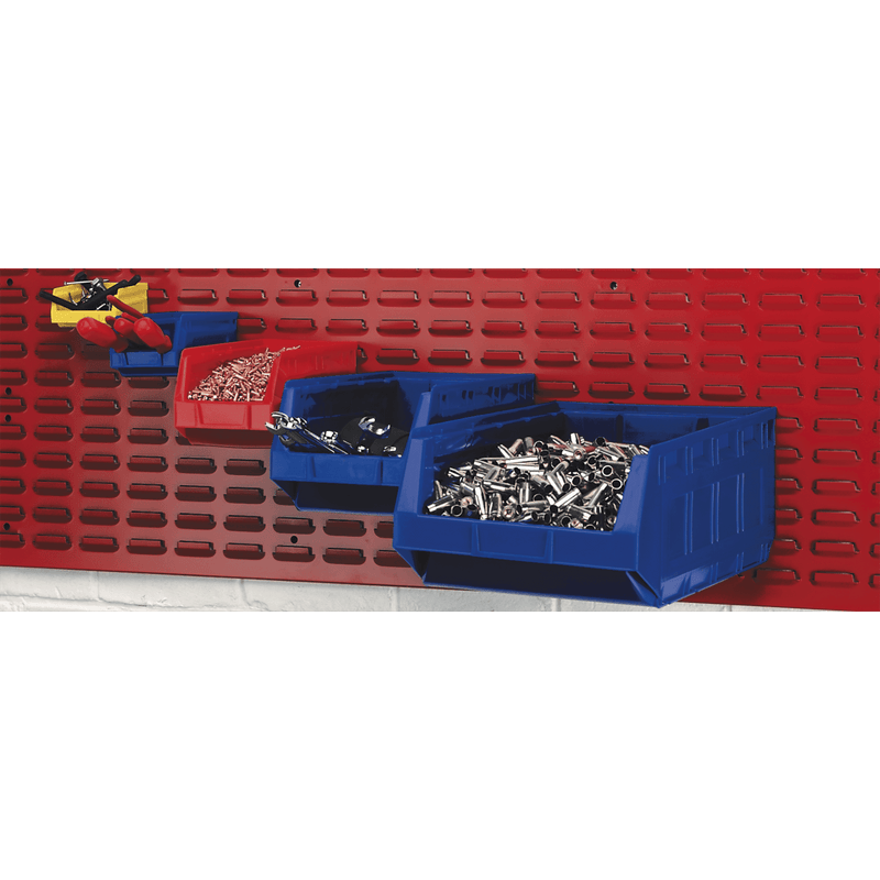 Sealey TPS3 Plastic Storage Bin 150 x 240 x 130mm, Blue - Pack of 38 - TPS3 - Sealey Tools UK - Trade Counter Direct