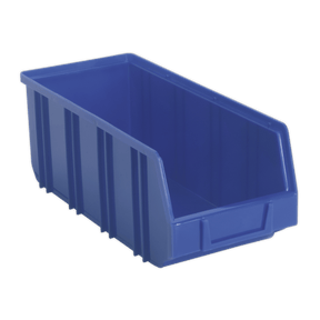 Sealey TPS3D Deep Plastic Storage Bin 145 x 335 x 125mm, Blue - Pack of 16 - TPS3D - Sealey Tools UK - Trade Counter Direct