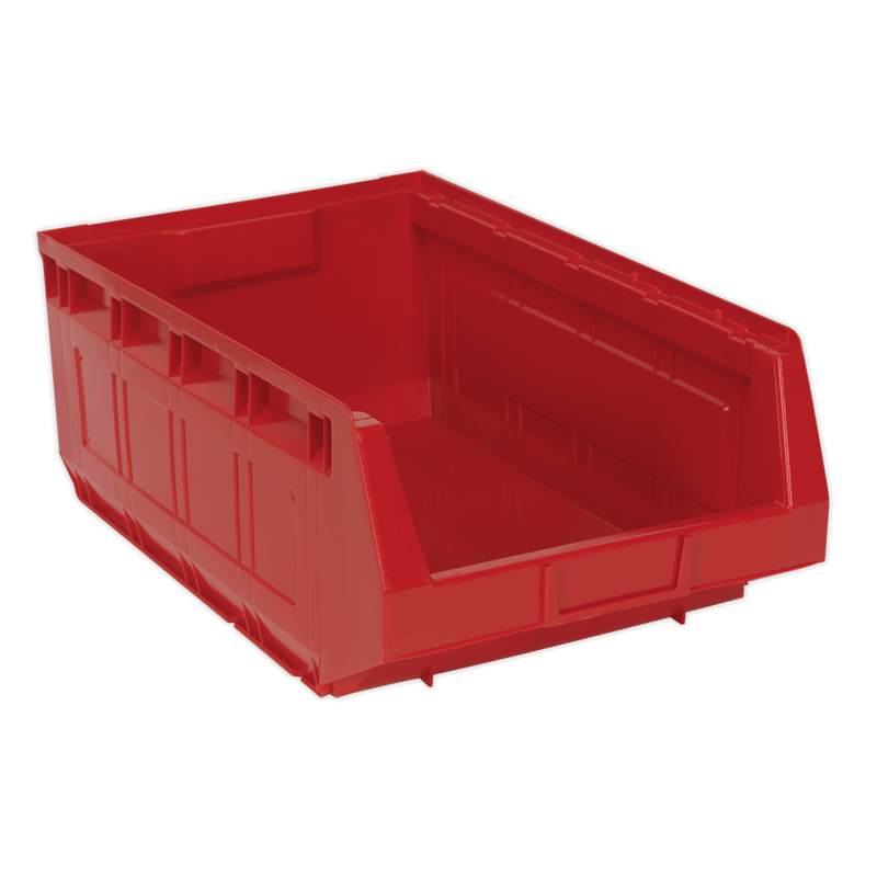 Sealey TPS56R Plastic Storage Bin 310 x 500 x 190mm, Red - Pack of 6 - TPS56R - Sealey Tools UK - Trade Counter Direct