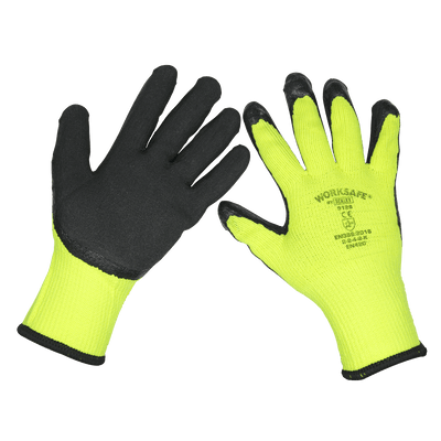 Sealey TSP126/6 Worksafe® Thermal Super Grip Gloves, Large - Pack of 6 Pairs - TSP126/6 - Sealey Tools UK - Trade Counter Direct