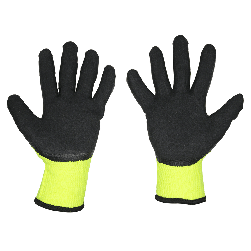 Sealey TSP126/6 Worksafe® Thermal Super Grip Gloves, Large - Pack of 6 Pairs - TSP126/6 - Sealey Tools UK - Trade Counter Direct