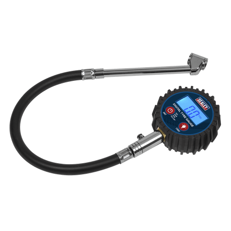 Sealey TST003 Digital Tyre Pressure Gauge with Twin Push - On Connector - TST003 - Sealey Tools UK - Trade Counter Direct