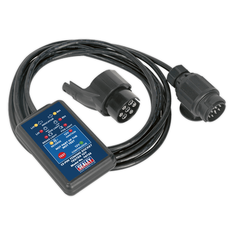 Sealey TST22 Towing Socket Tester 13 - Pin 12V - DVSA Approved - TST22 - Sealey Tools UK - Trade Counter Direct